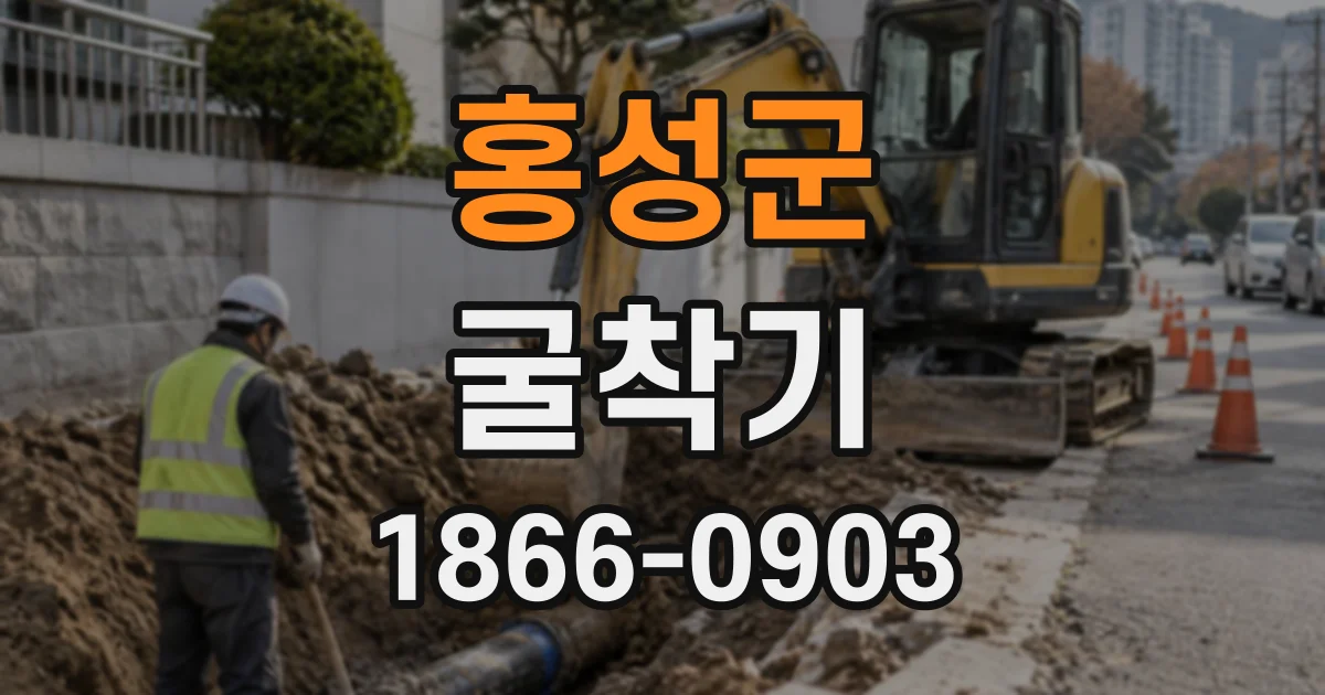 홍성군 굴착기