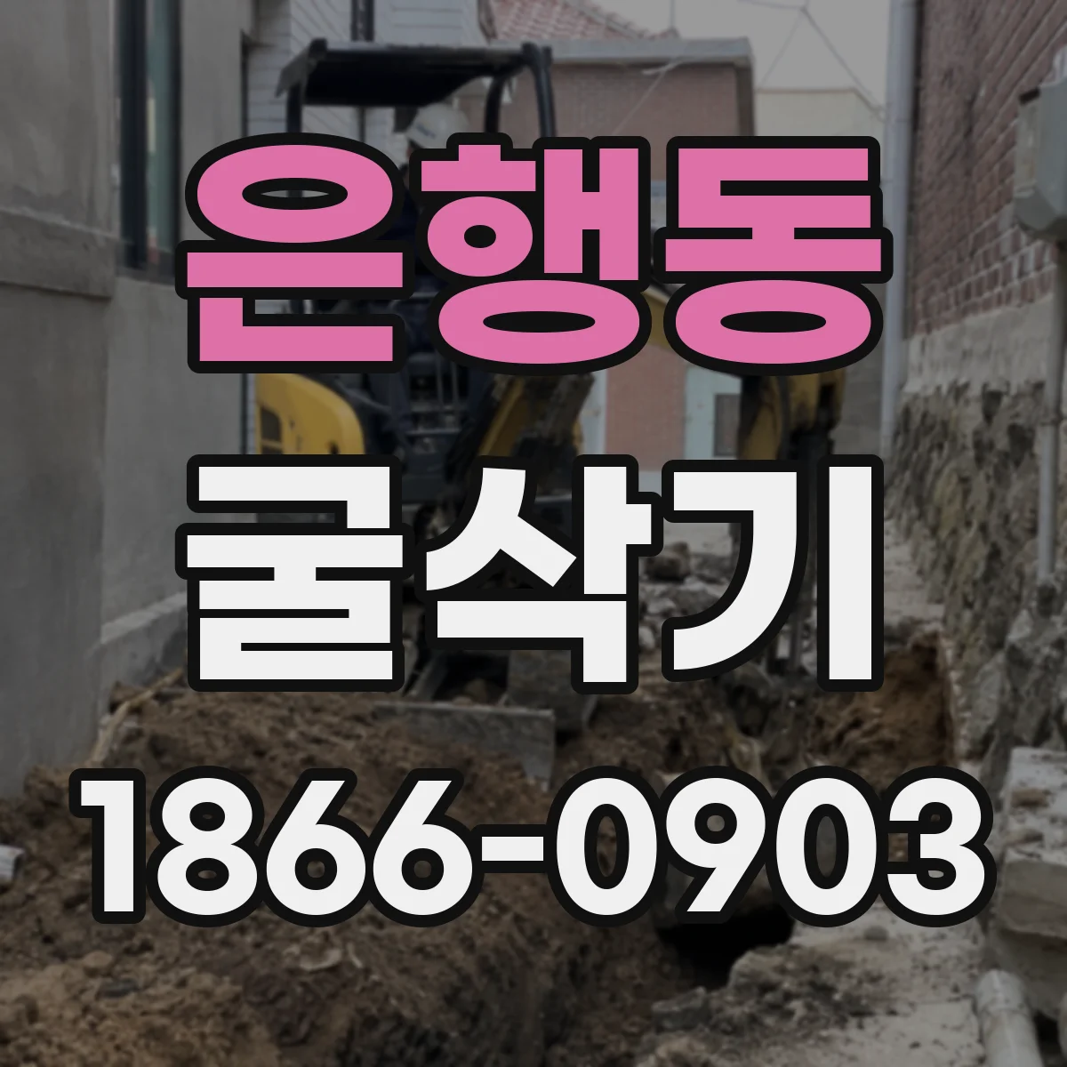 은행동 굴삭기