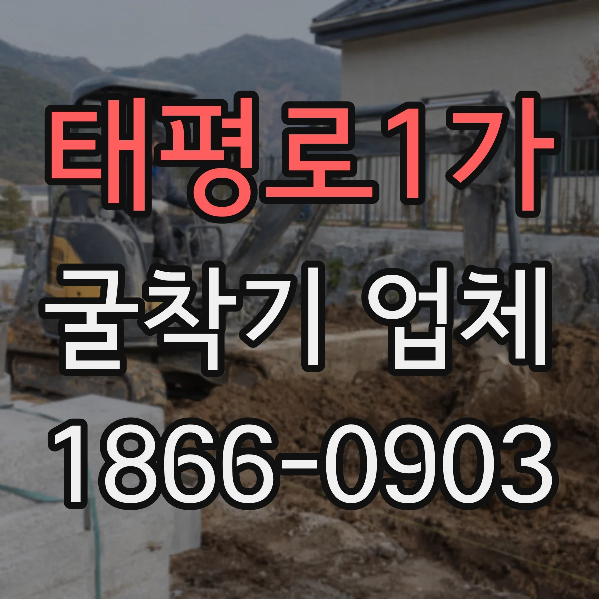 태평로1가 굴착기 업체