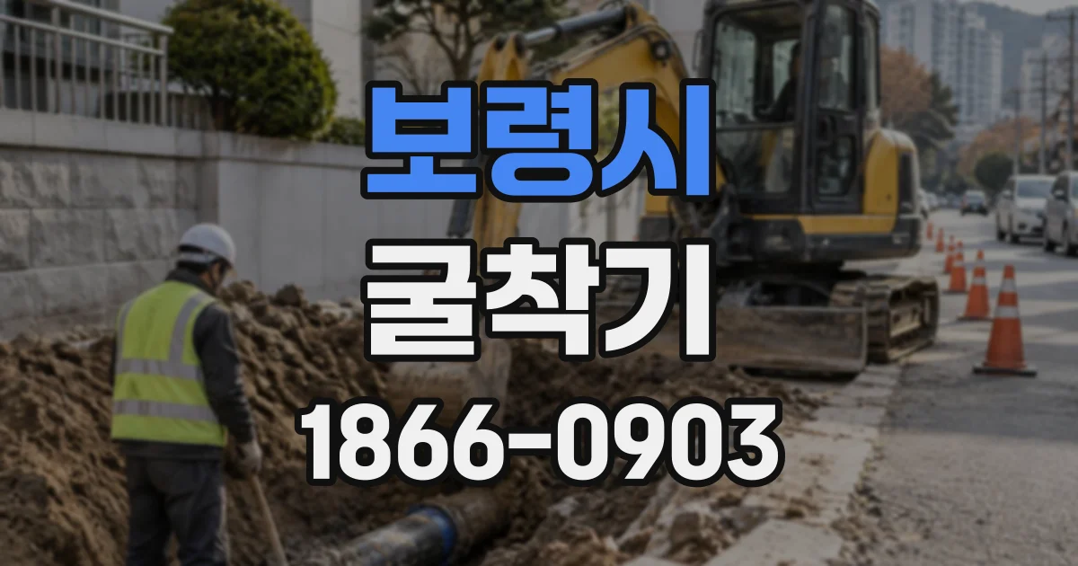 보령시 굴착기