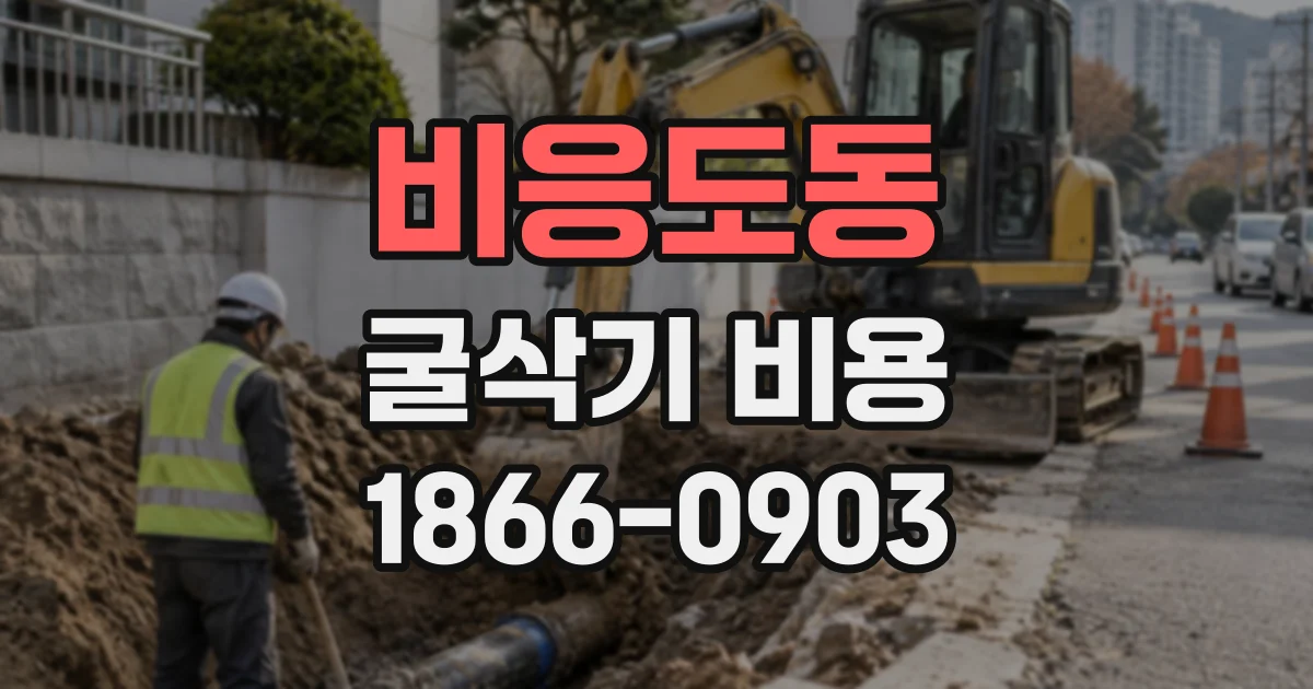 비응도동 굴삭기비용 시간당 임대료는 어떤 기준으로 정해질까