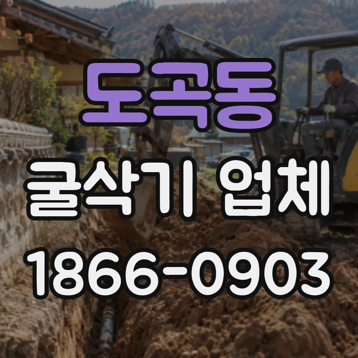 도곡동 굴삭기 업체