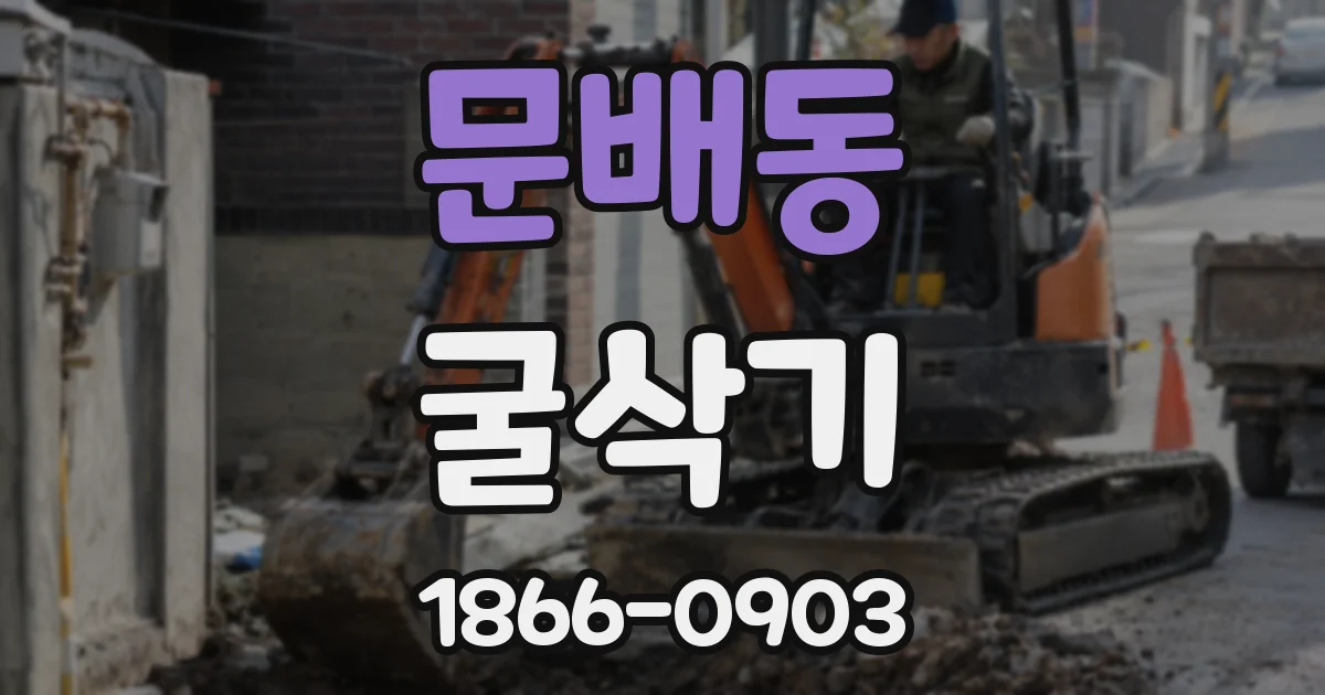 문배동 굴삭기
