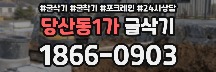 당산동1가 굴삭기