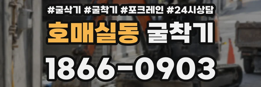 호매실동 굴착기
