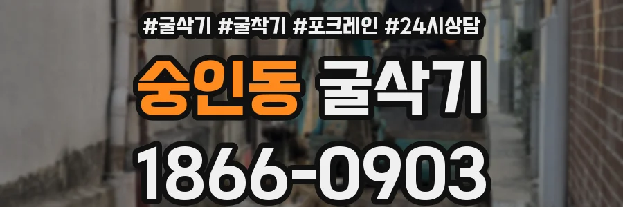 숭인동 굴삭기