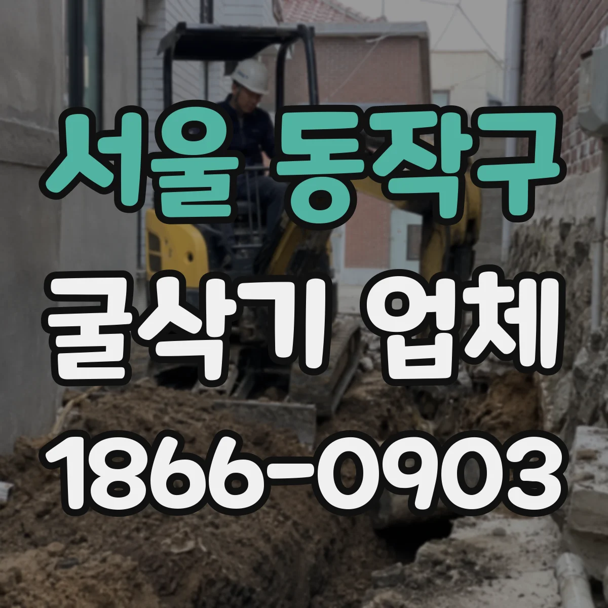 서울 동작구 굴삭기 업체