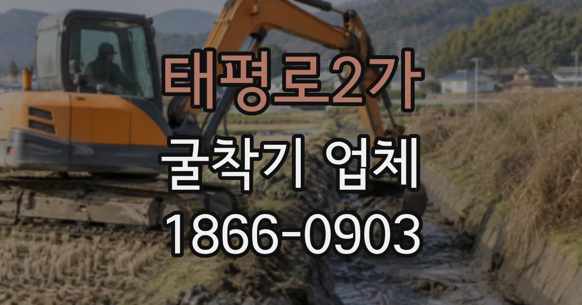 태평로2가 굴착기업체