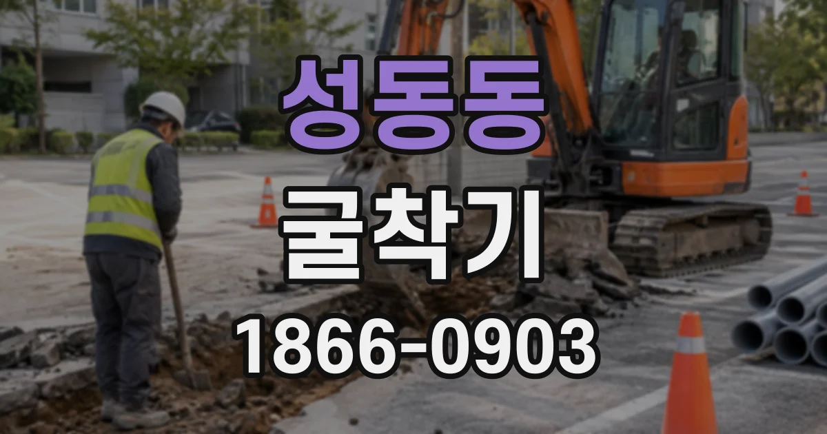 성동동 굴착기