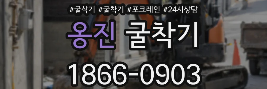 옹진 굴착기