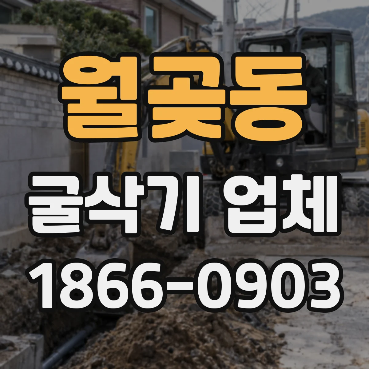 월곶동 굴삭기 업체