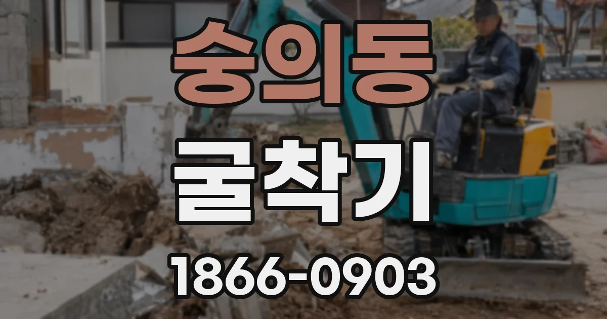 숭의동 굴착기
