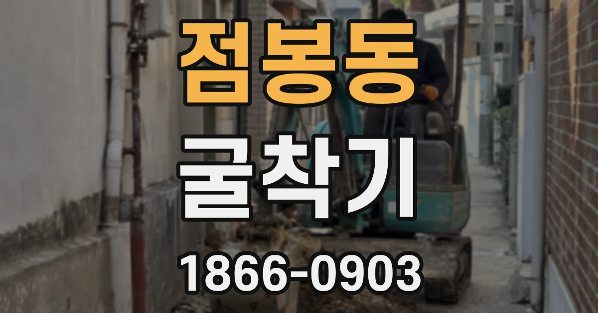 점봉동 굴착기
