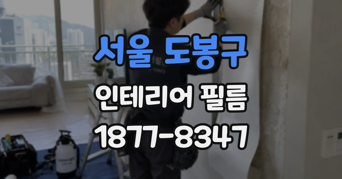 서울 도봉구 인테리어 필름