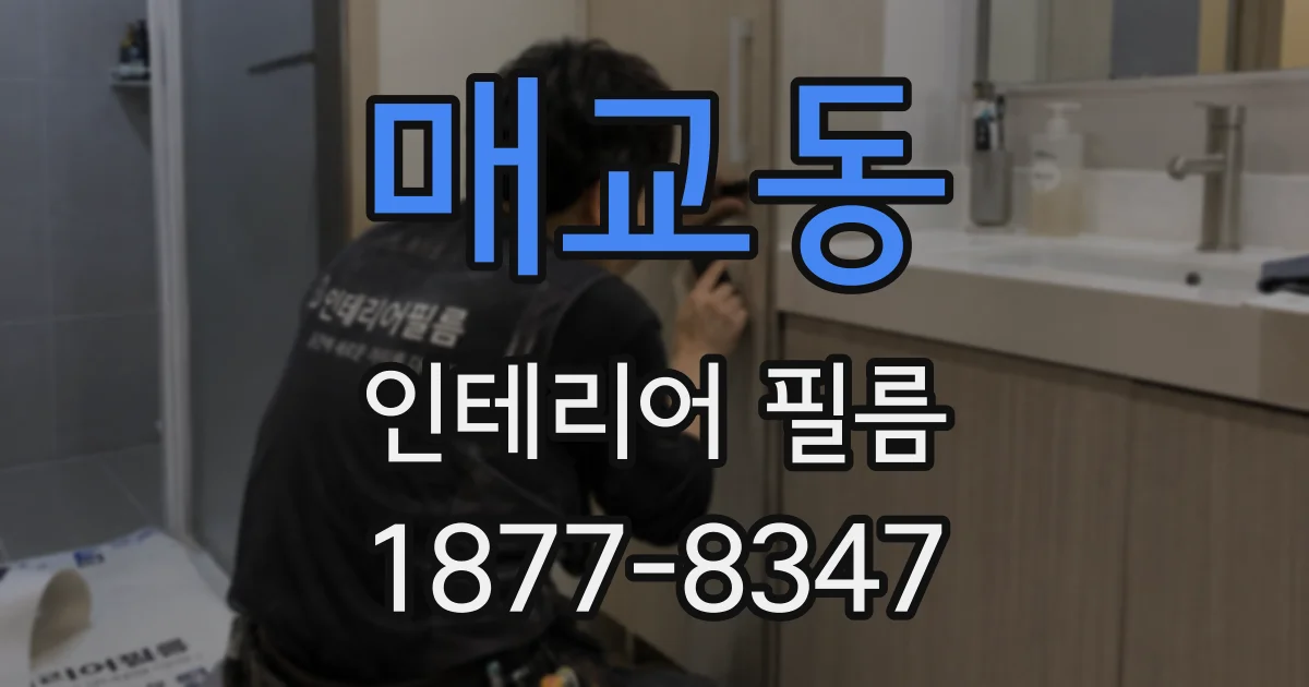 매교동 인테리어 필름
