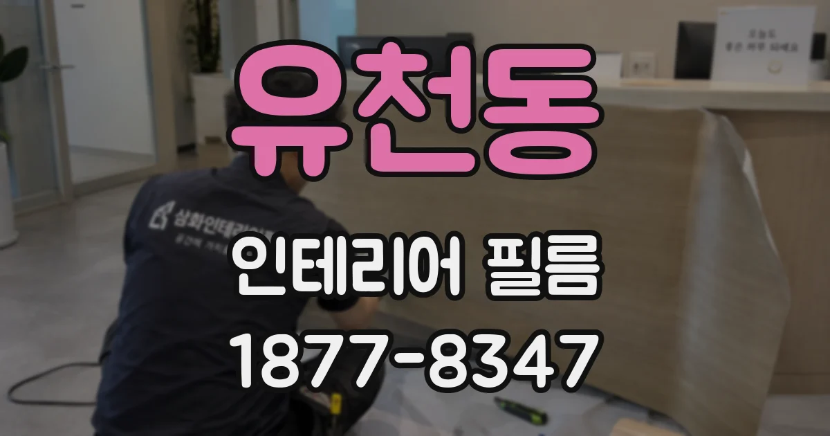 유천동 인테리어 필름