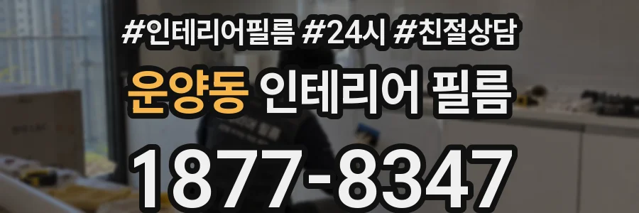 운양동 인테리어 필름