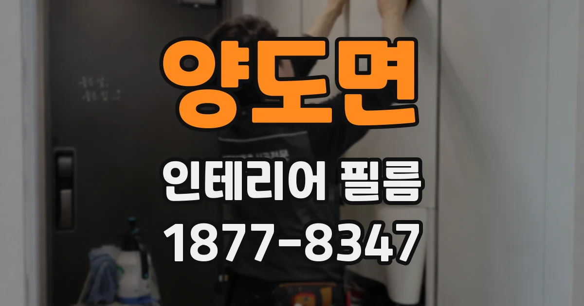 양도면 인테리어 필름