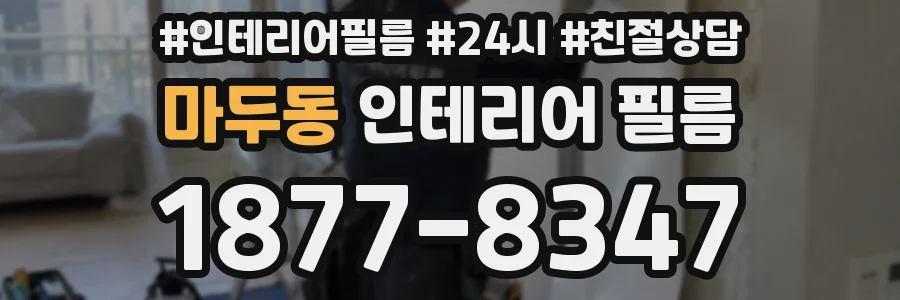 마두동 인테리어 필름
