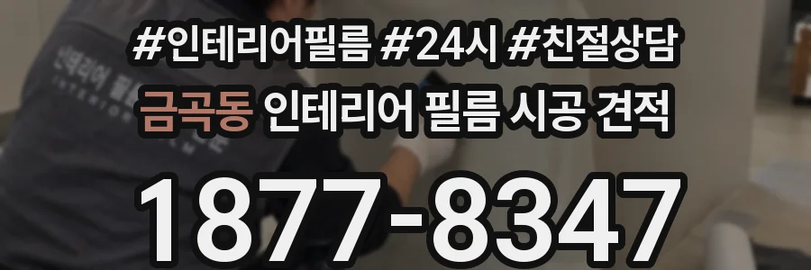 금곡동 인테리어 필름 시공 견적