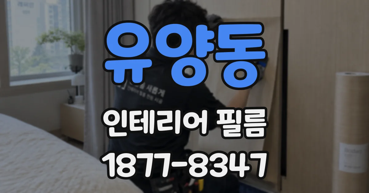 유양동 인테리어 필름