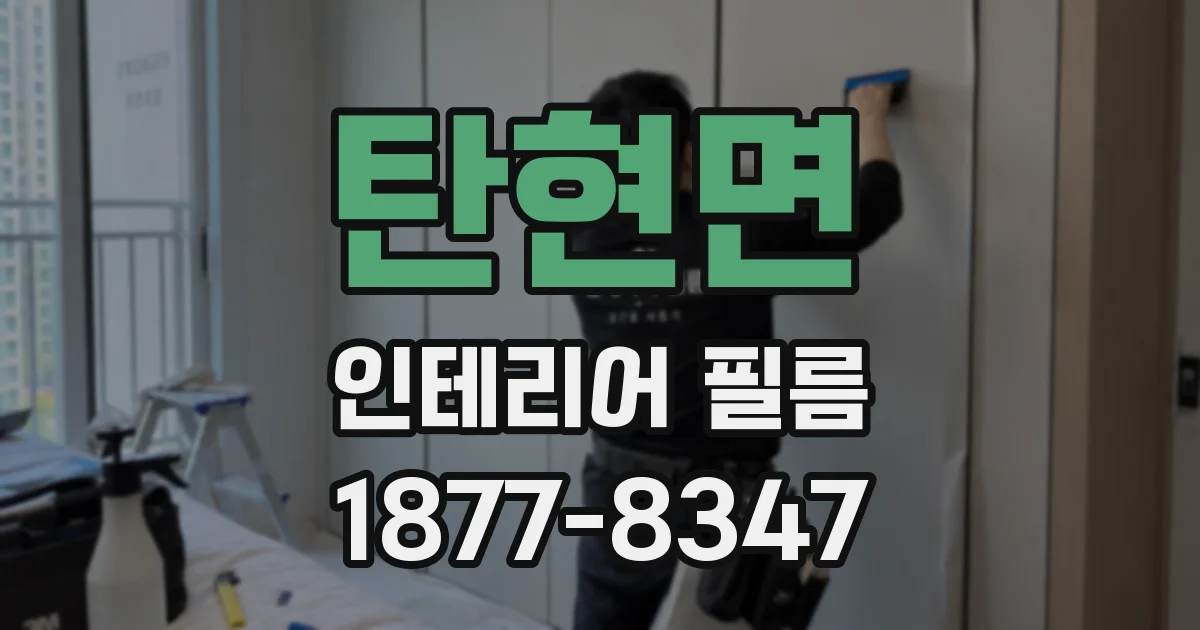 탄현면 인테리어 필름