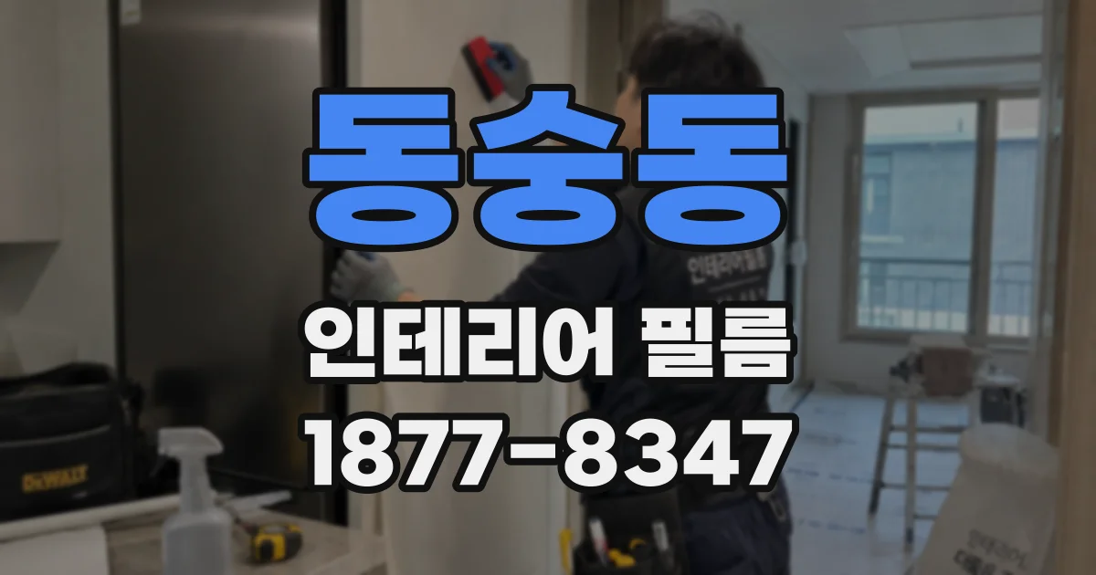 동숭동 인테리어 필름