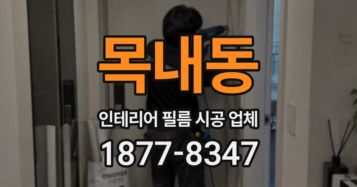 목내동 인테리어 필름 시공 업체