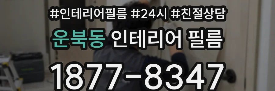 운북동 인테리어 필름