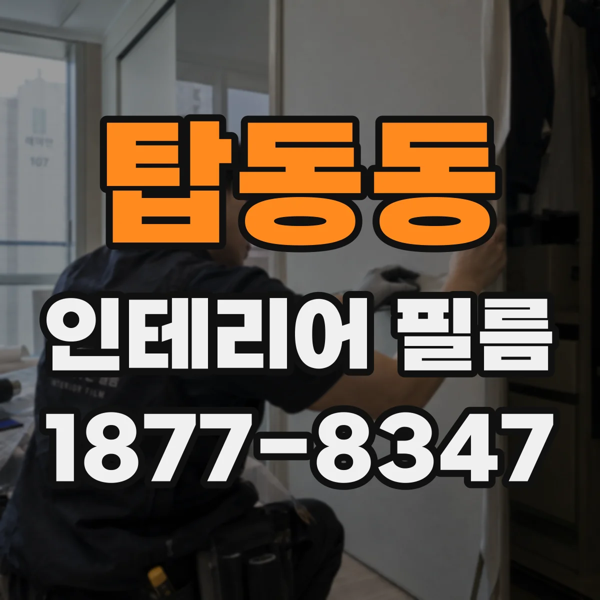 탑동동 인테리어 필름