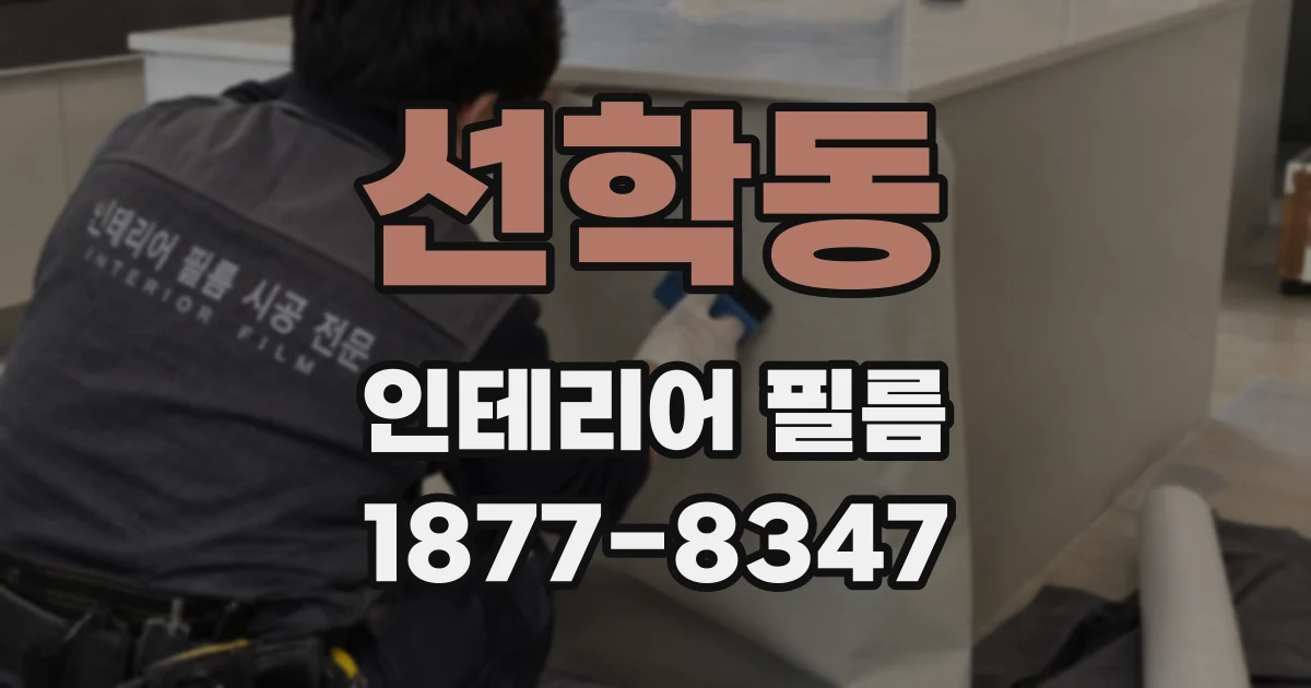 선학동 인테리어 필름