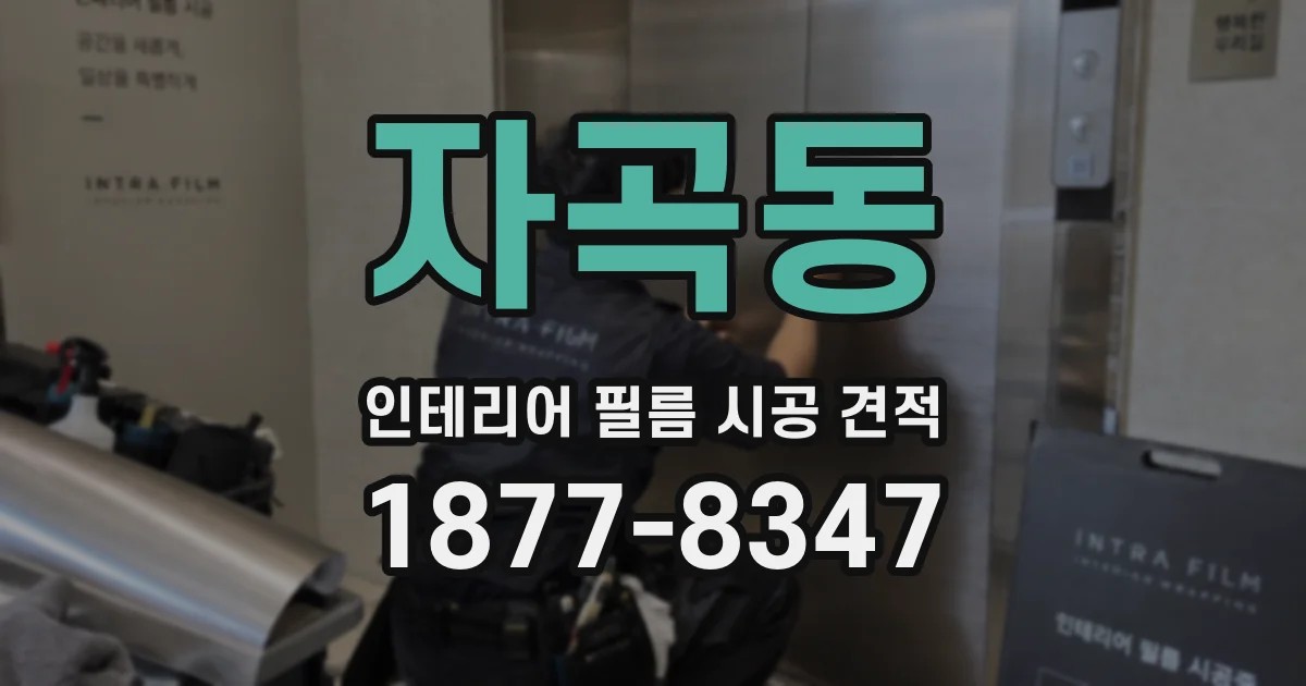 자곡동 인테리어 필름 시공 견적