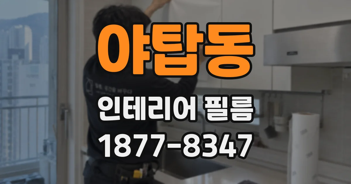 야탑동 인테리어 필름