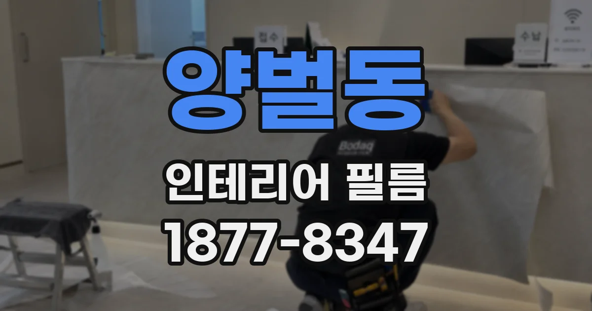 양벌동 인테리어 필름