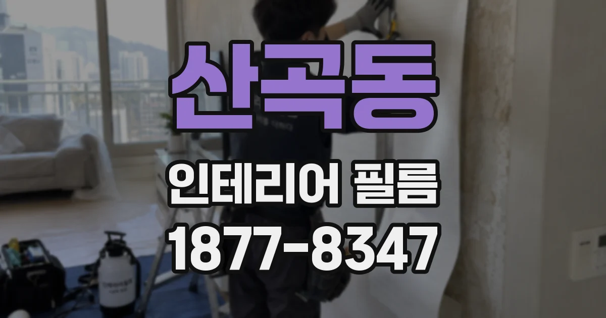 산곡동 인테리어 필름