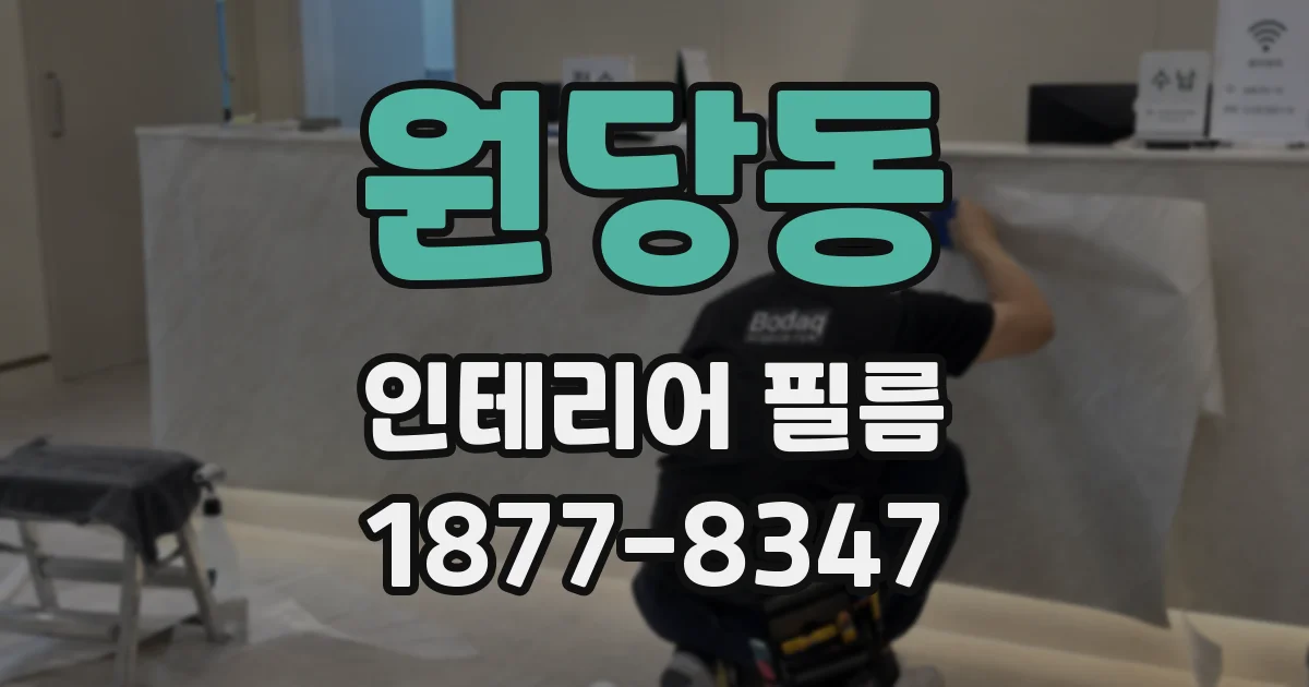 원당동 인테리어 필름