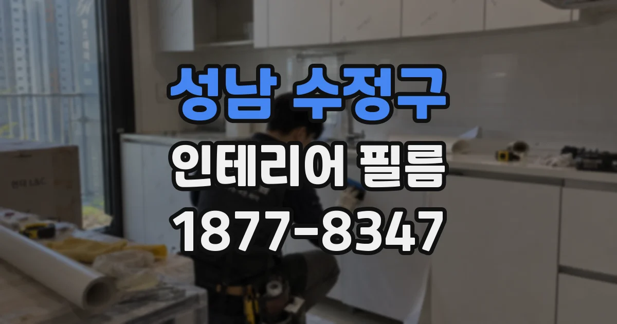 성남 수정구 인테리어 필름