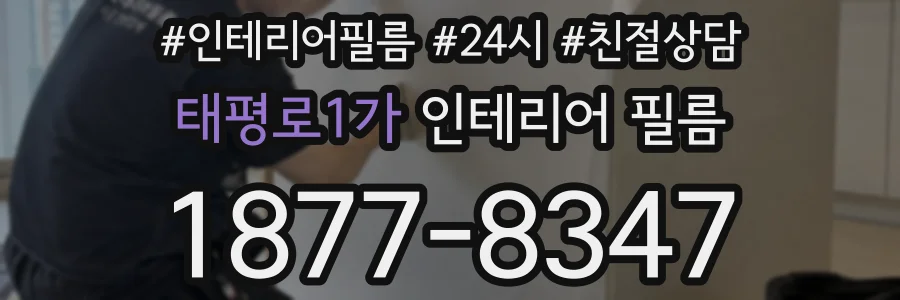 태평로1가 인테리어 필름