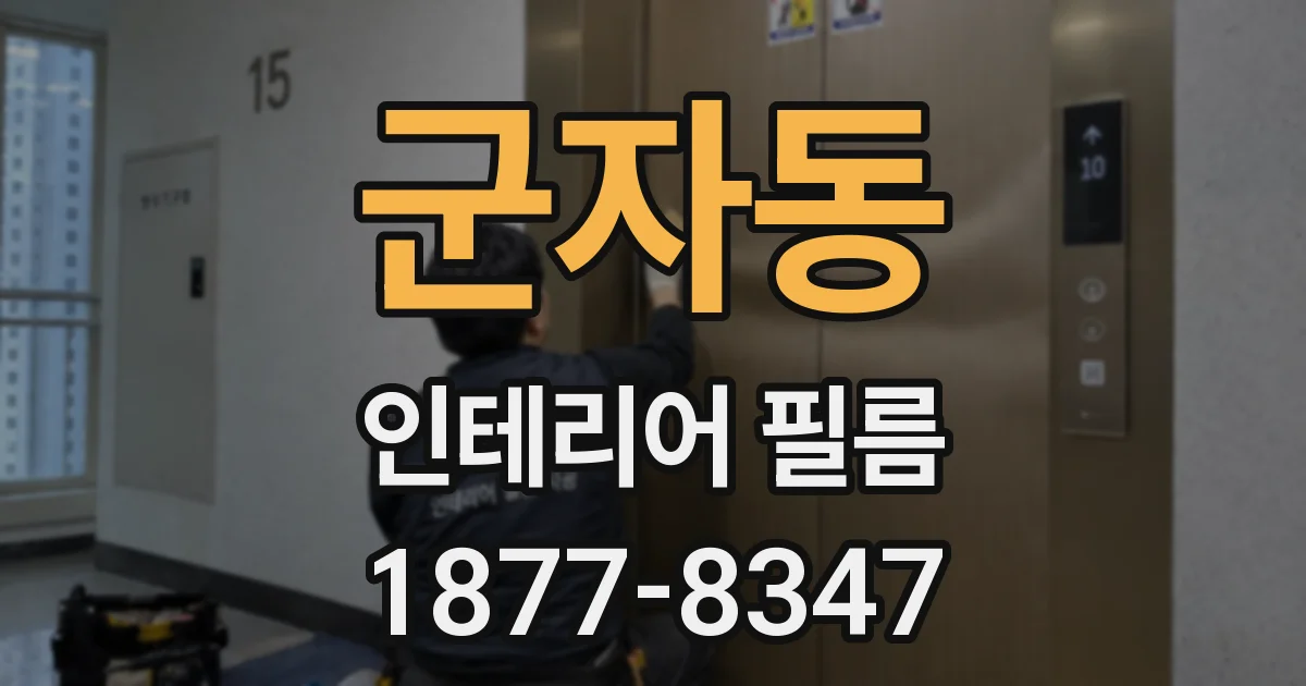 군자동 인테리어 필름