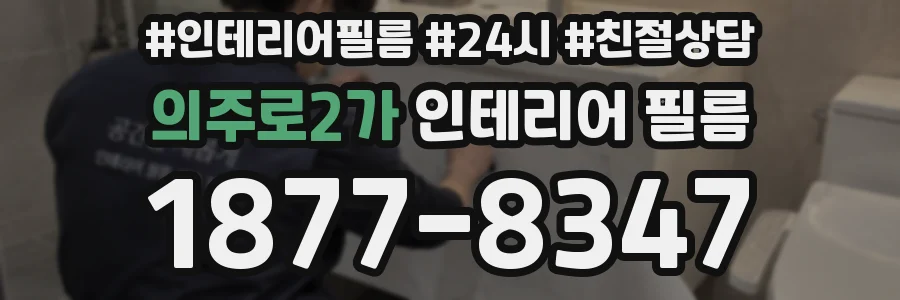 의주로2가 인테리어 필름