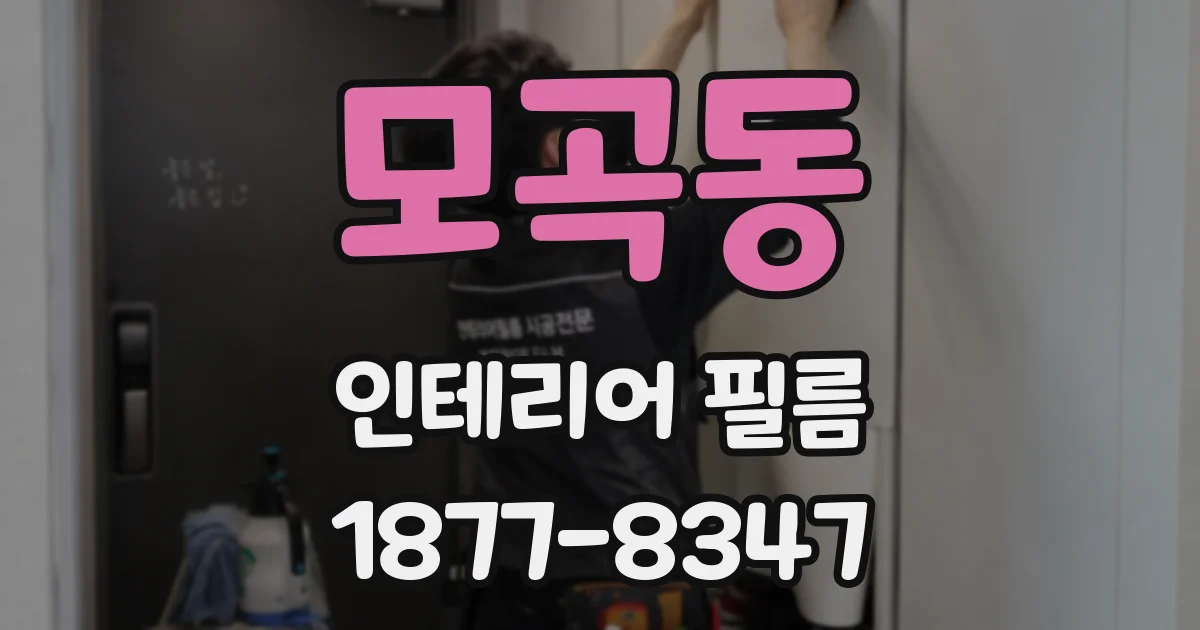 모곡동 인테리어 필름