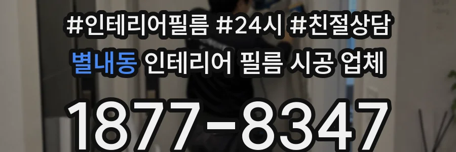별내동 인테리어 필름 시공 업체