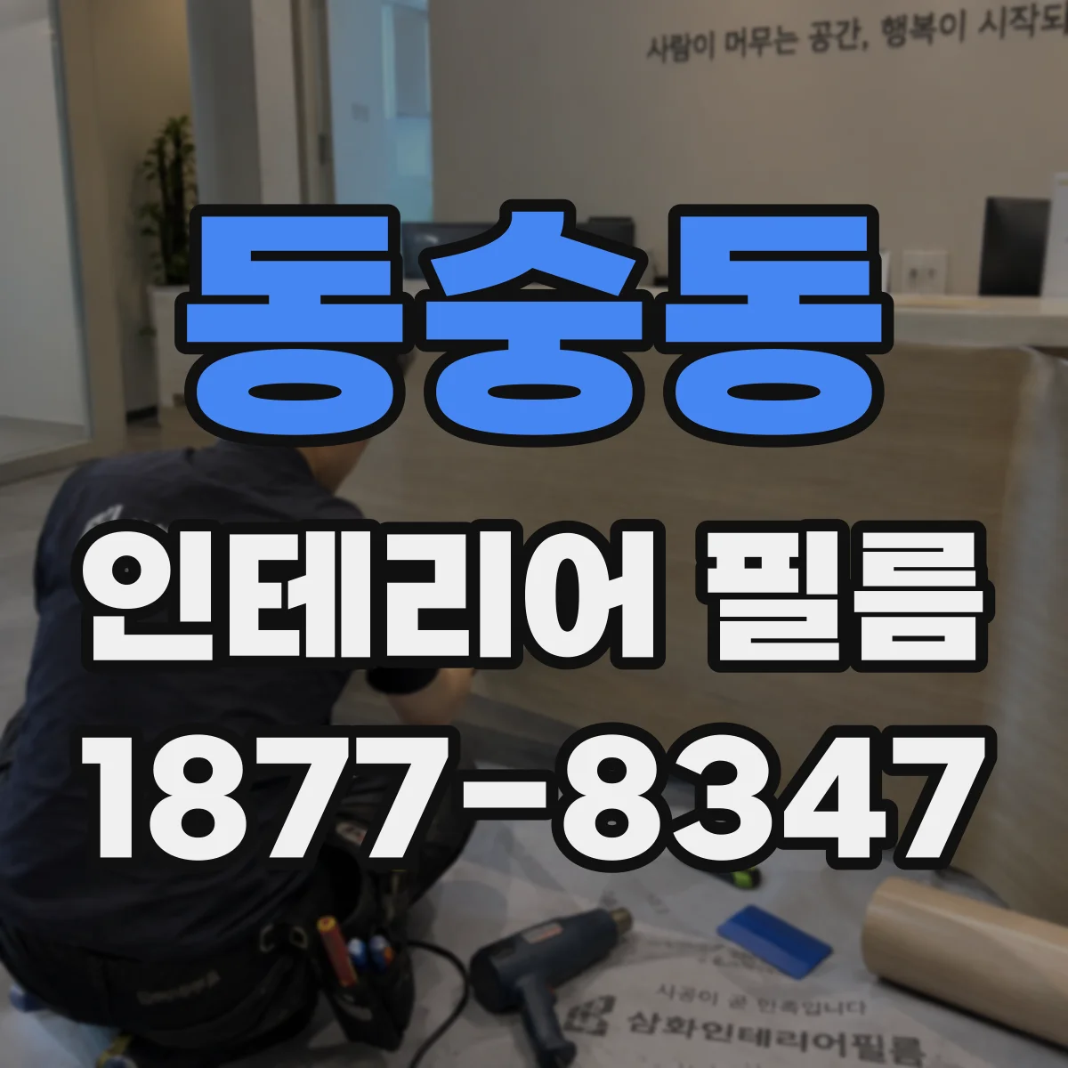 동숭동 인테리어 필름