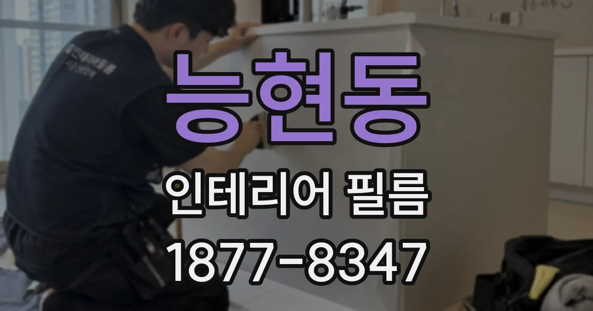 능현동 인테리어 필름