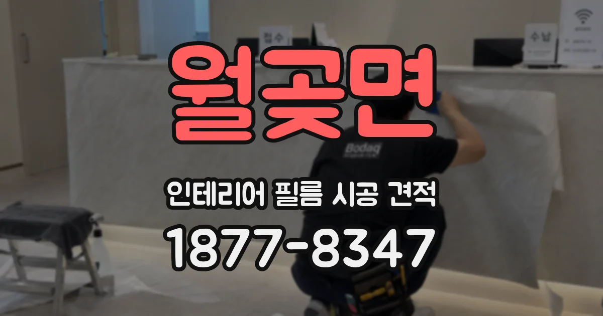 월곶면 인테리어 필름 시공 견적