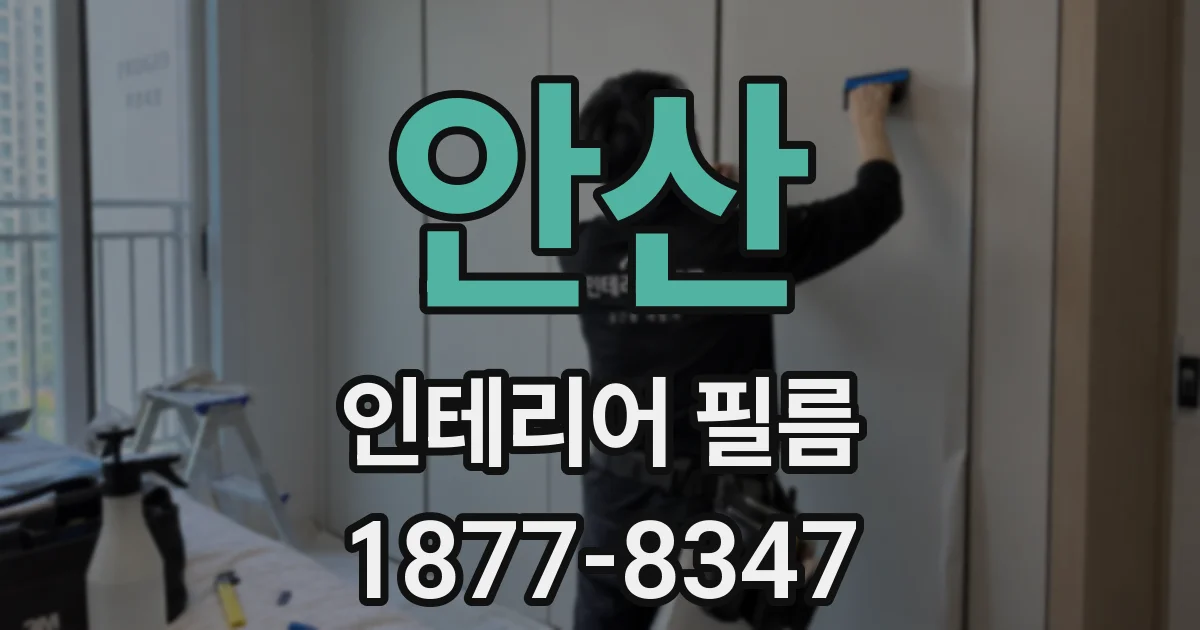 안산 인테리어 필름