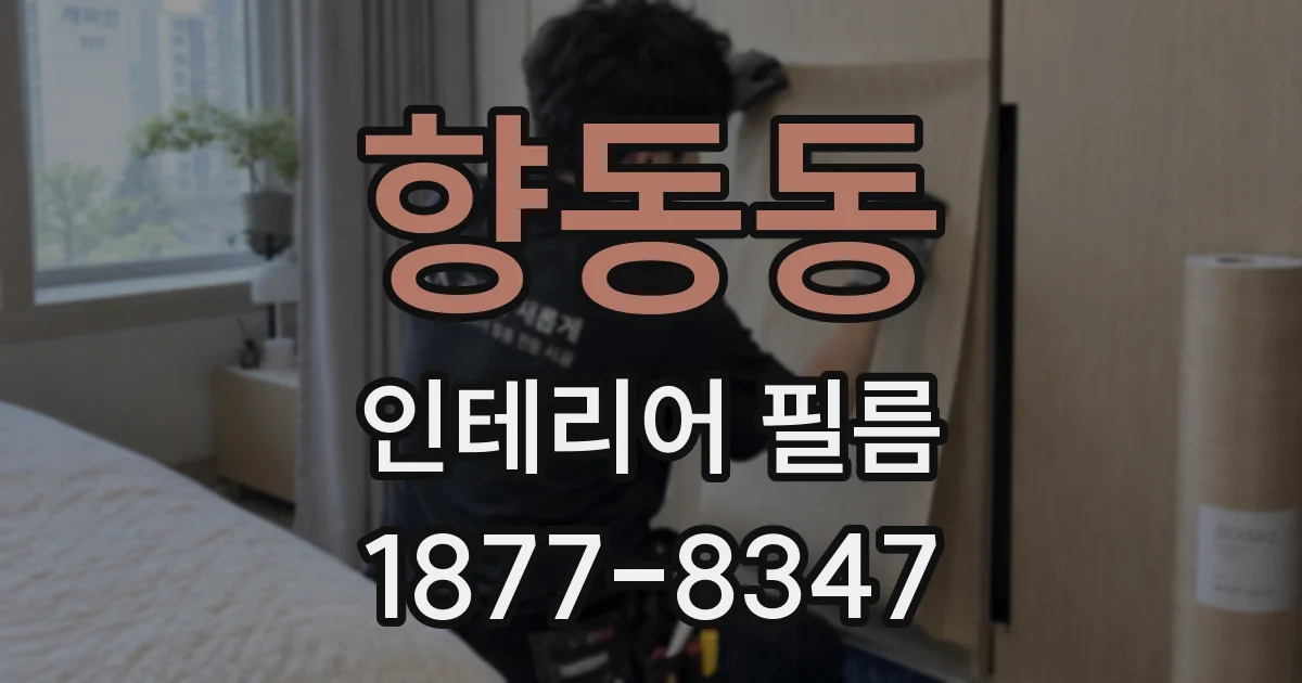 향동동 인테리어 필름