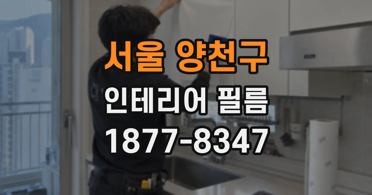 서울 양천구 인테리어 필름