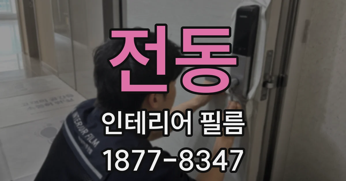 전동 인테리어 필름