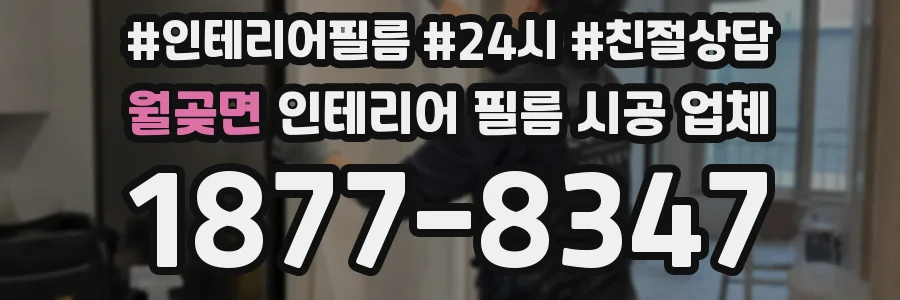월곶면 인테리어 필름 시공 업체